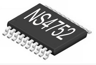 NS4752 升压+防失真、3.6V/5W单声道AB/D切换音频功放