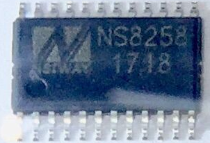 NS8258 同步升压+防失真,3W×2双通道AB/D类切换音频功放