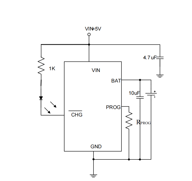 XT4095(高耐压带温度检测功能的微型线性电池管理芯片)