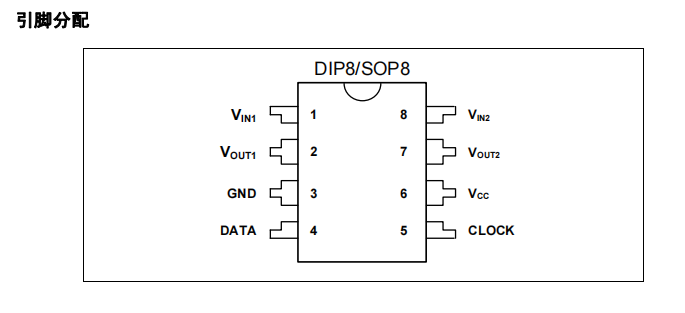 M62429 二线制串行数据信号控制