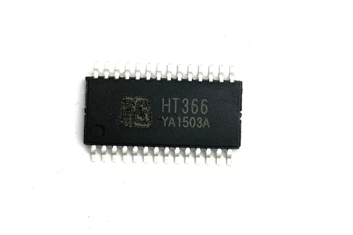 HT366 具有防破音功能的免电感滤波2X20W D类立体声音频功放