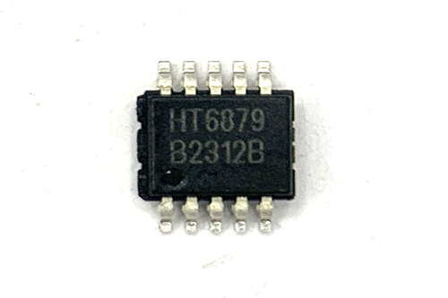 HT6879  3.5W带数字音量控制/防削顶低EMI单声道D类音频功率放大