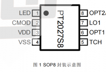 PT2027 单触控双输出 LED 调光 IC