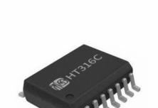 HT316C兼容HT326C防破音功能免电感滤波2×20WD类立体声功放