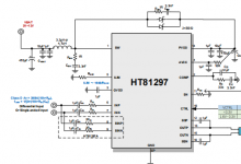 HT81297 18W内置升压单声道D类音频功放