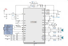 HT81696  内置升压的25W立体声D类音频功放