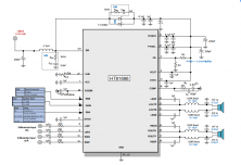 HT81696  内置升压的25W立体声D类音频功放