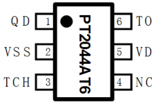 PT2044A 单触控单输出 IC 