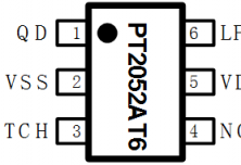 PT2052A 单触控单输出 IC