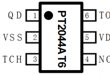 PT2044A 单触控单输出 IC 