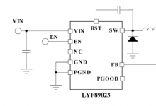 LYF89023 100V/3A异步降压DC/DC转换器