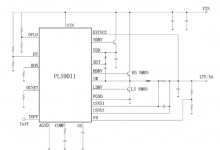 PL59011 100V高压大电流同步降压控制器