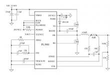 PL3901 100V同步降压/升压CV/CC控制器