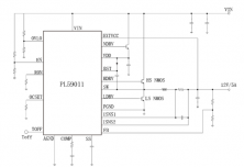 PL59011 100V高压大电流同步降压控制器