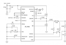 PL3901 100V同步降压/升压CV/CC控制器