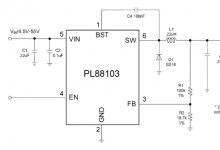 PL88103 高压同步降压转换器