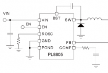 PL8805 降压DC-DC转换器