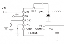 PL8805 降压DC-DC转换器