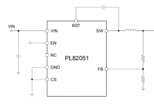 PL82051 同步降压转换器