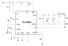 PL30502同步升压转换器