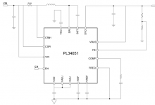 PL34051 同步升压转换器