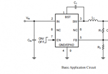 RY8337B 30V 3A 500KHz Synchronous Step-Down Regulator
