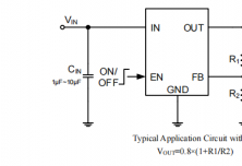 RY6050-ADJ Series 500mA Adjustable High-Speed Low Power LDO